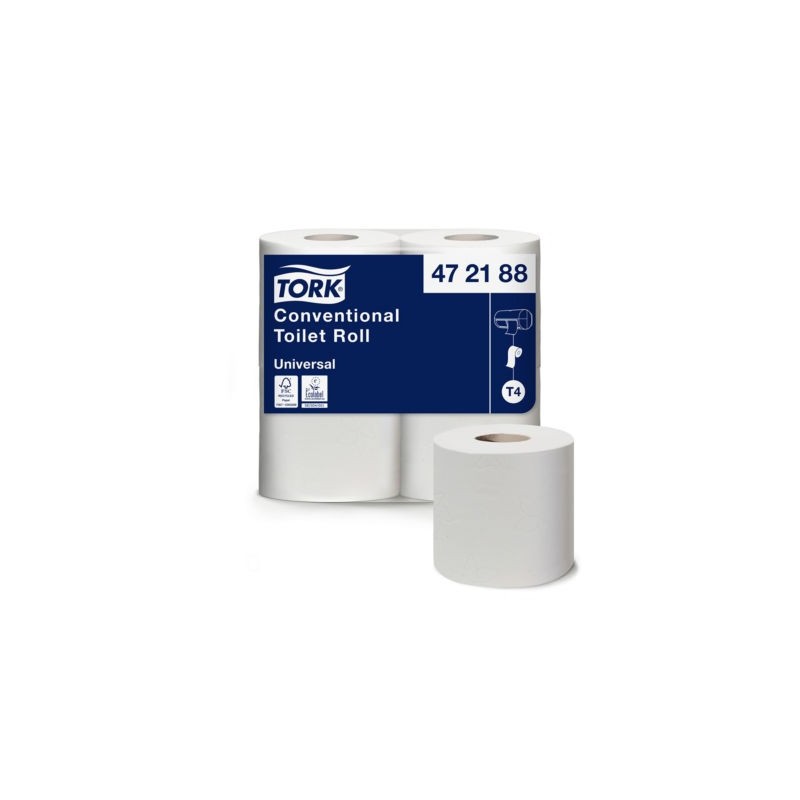 Papier toilette recyclé Universal TORK 48 rouleaux - Paquet de 48