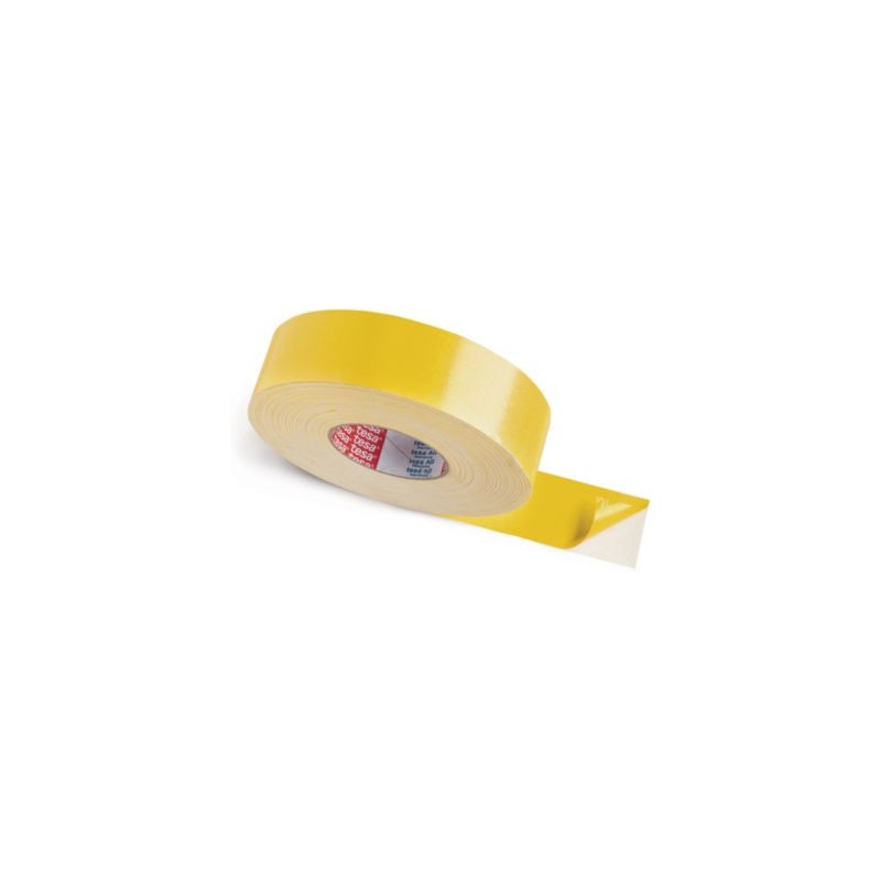 Ruban adhésif double face toilé haut de gamme TESA 25 mm x 50 m - Lot de 12