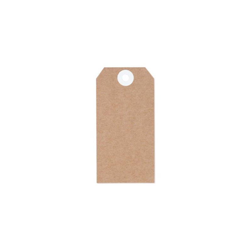 Étiquette américaine en kraft sans attache 100x51 mm - Paquet de 1000