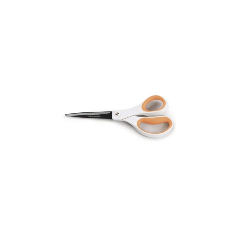 Ciseaux droitier Titanium non-stick FISKARS 21 cm