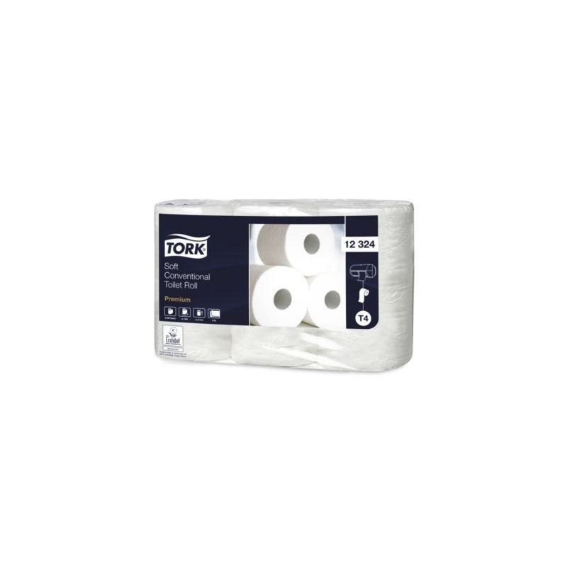 Papier toilette avec mandrin compact Advanced TORK - Paquet de 42