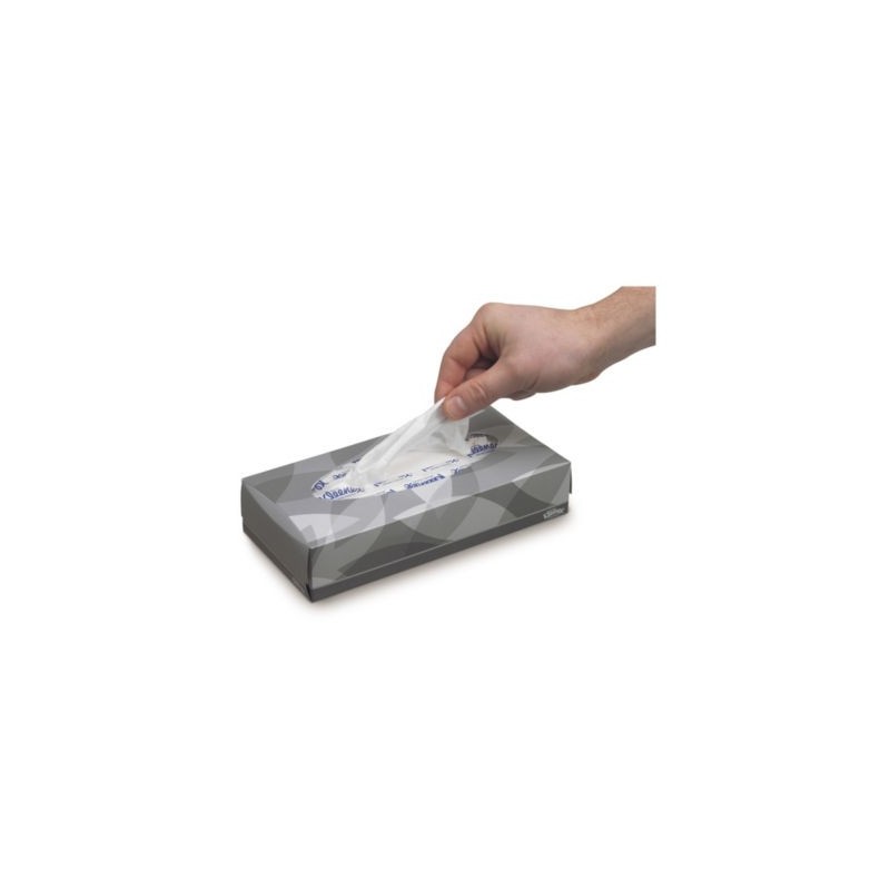 Mouchoirs en papier KLEENEX - boite de 100 mouchoirs - Paquet de 100 x 7