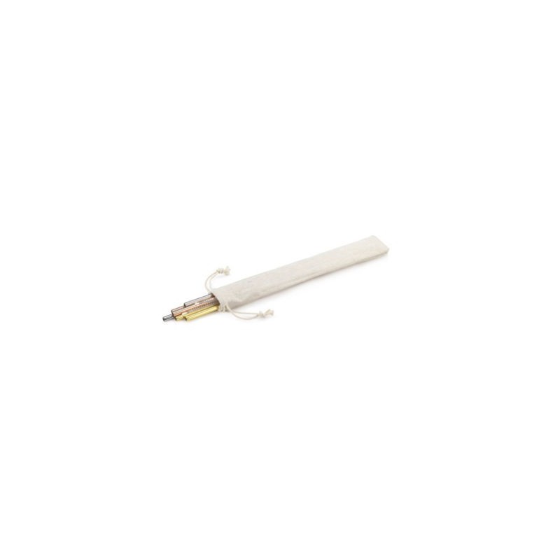 Paille inox - Paquet de 6 x 2