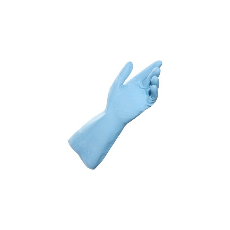 Gants de ménage Vital MAPA bleu taille 8 - Vendu par 10