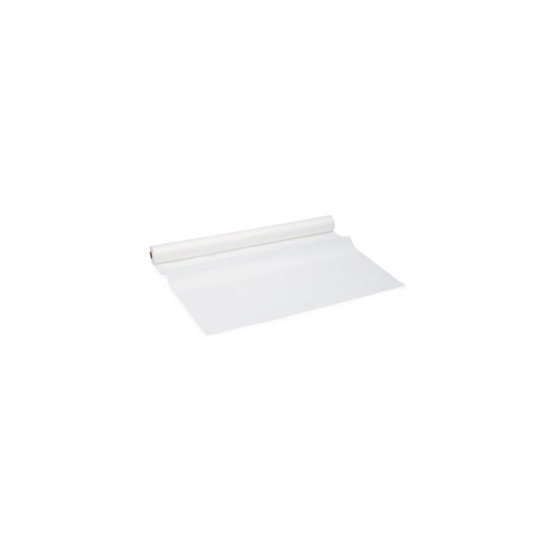 Nappe en rouleau aspect tissu blanche