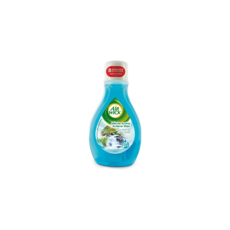 Flacon mèche 2 en 1 AIR WICK eau fraîche 375 ml - Lot de 3