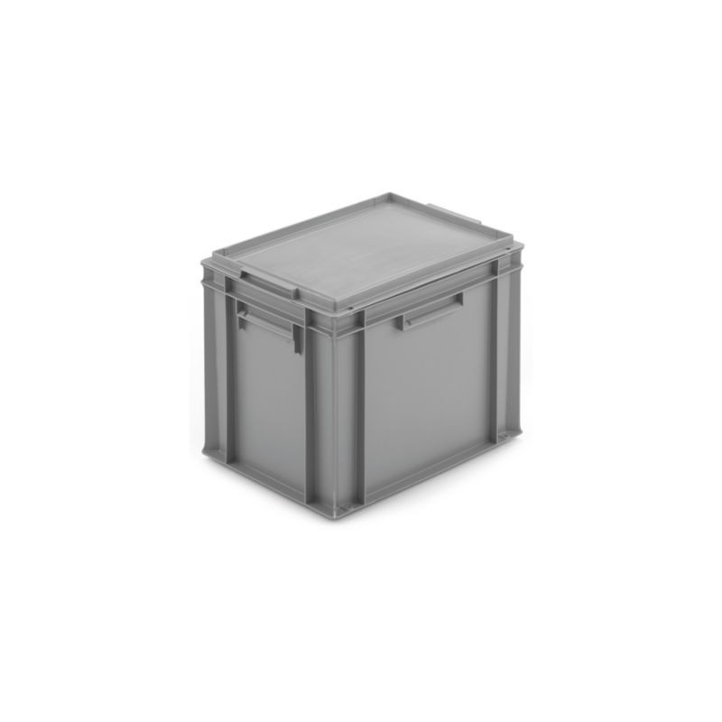 Couvercle pour bac gerbable norme EU SCHOELLER ALLIBERT 800x600 mm - Lot de 2