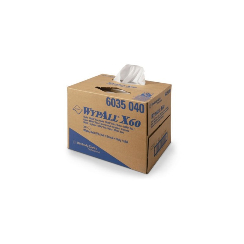 Chiffon Wypall X60 KIMBERLY-CLARK - Paquet de 200
