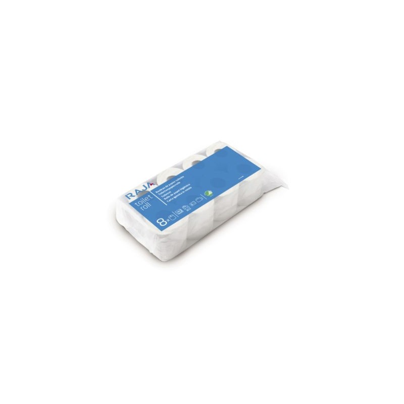 Papier toilette confort RAJA - Paquet de 8 x 12