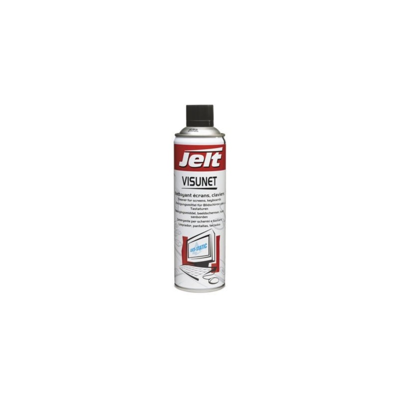Mousse de nettoyage Visunet JELT - 650 ml - Lot de 6