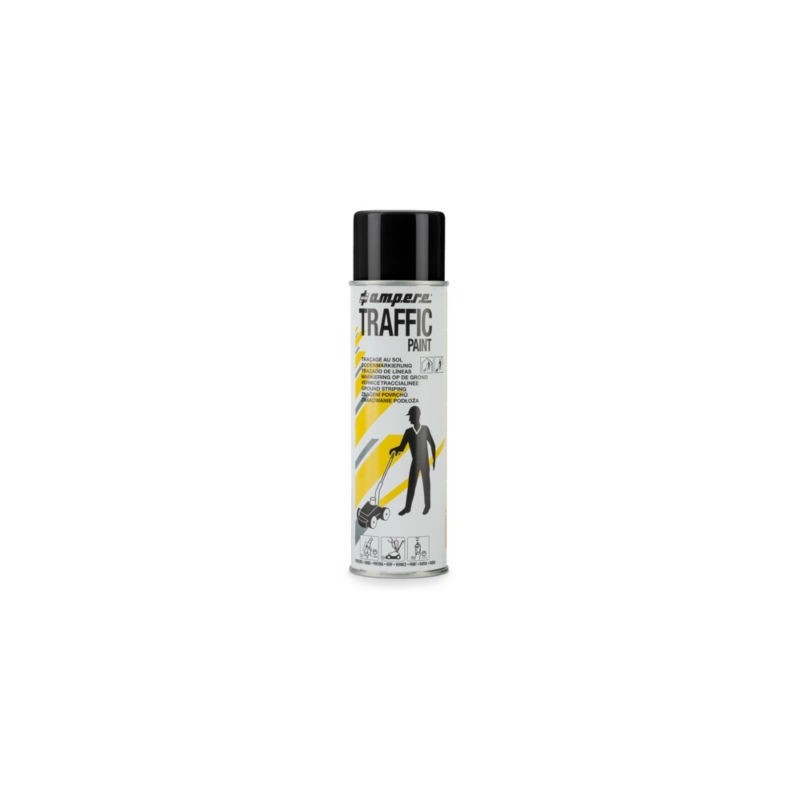 Peinture aérosol Ampere noir - Paquet de 12