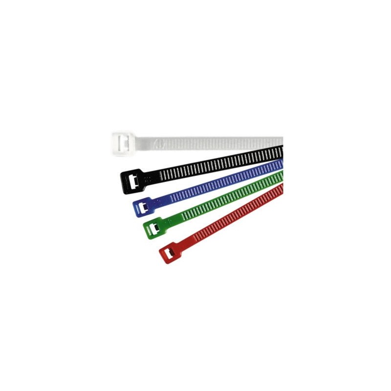 Lien autobloquant à usage unique translucide 3,5x202 mm - Paquet de 1000