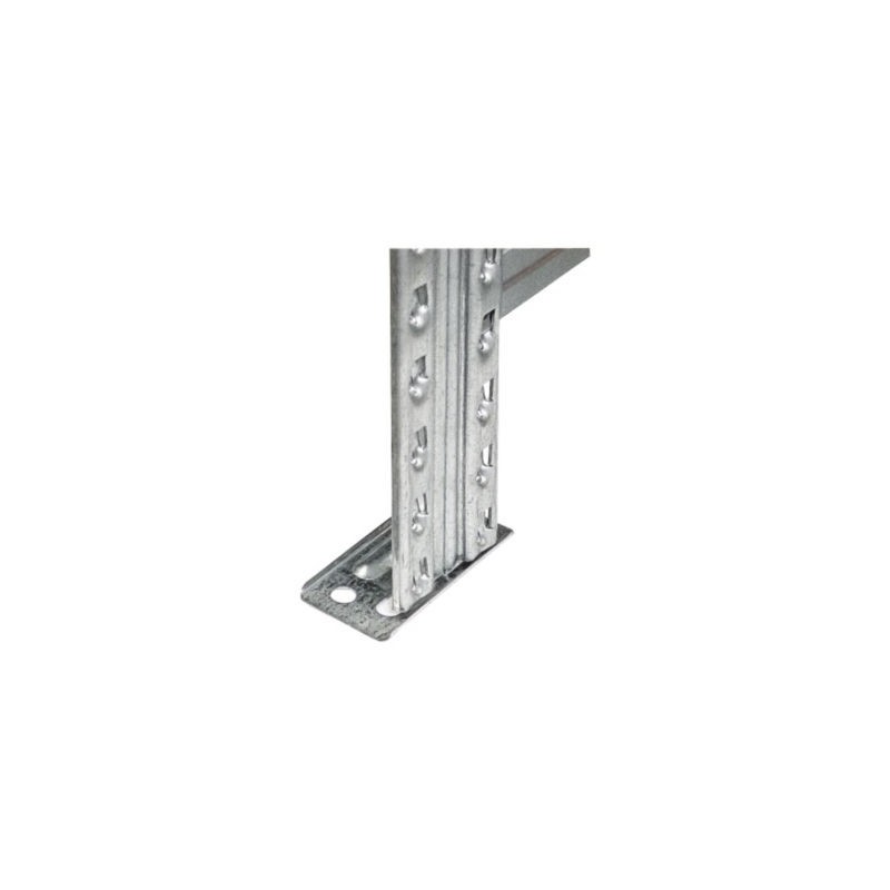 Pieds métalliques pour rayonnage Galvastar