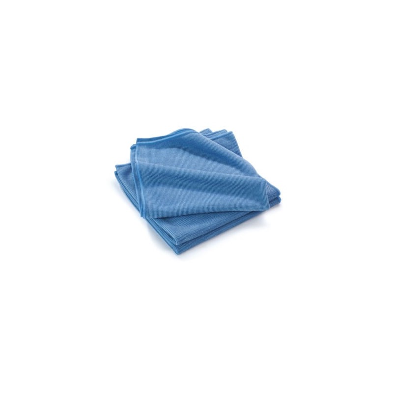 Lavette microfibre tricotée Scotch-Brite 3M bleu - Paquet de 5