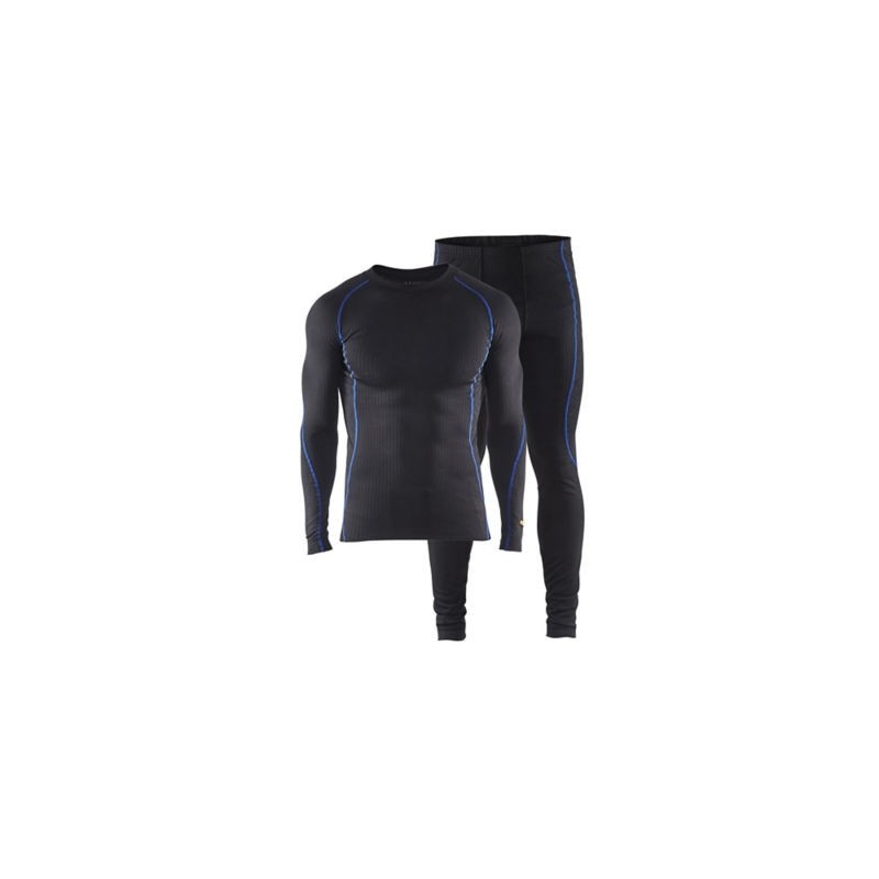 Ensemble sous-vêtements LIGHT BLAKLADER Noir Bleu roi S