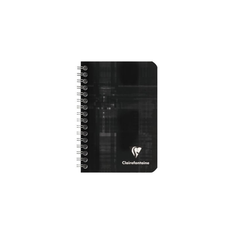 Carnet à spirale petits carreaux CLAIREFONTAINE 14x9 cm - Lot de 10