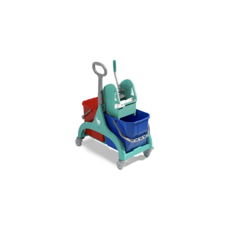 Chariot d'entretien DUO standard 2 x 15 litres sans presse