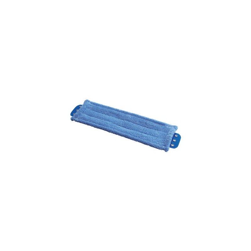Frange microfibres 40 x 13 cm bleue