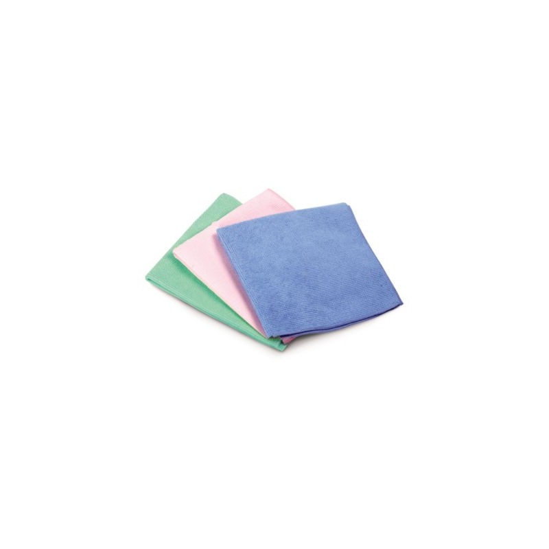 Lavette microfibre tricotée Scotch-Brite 3M rose - Paquet de 5