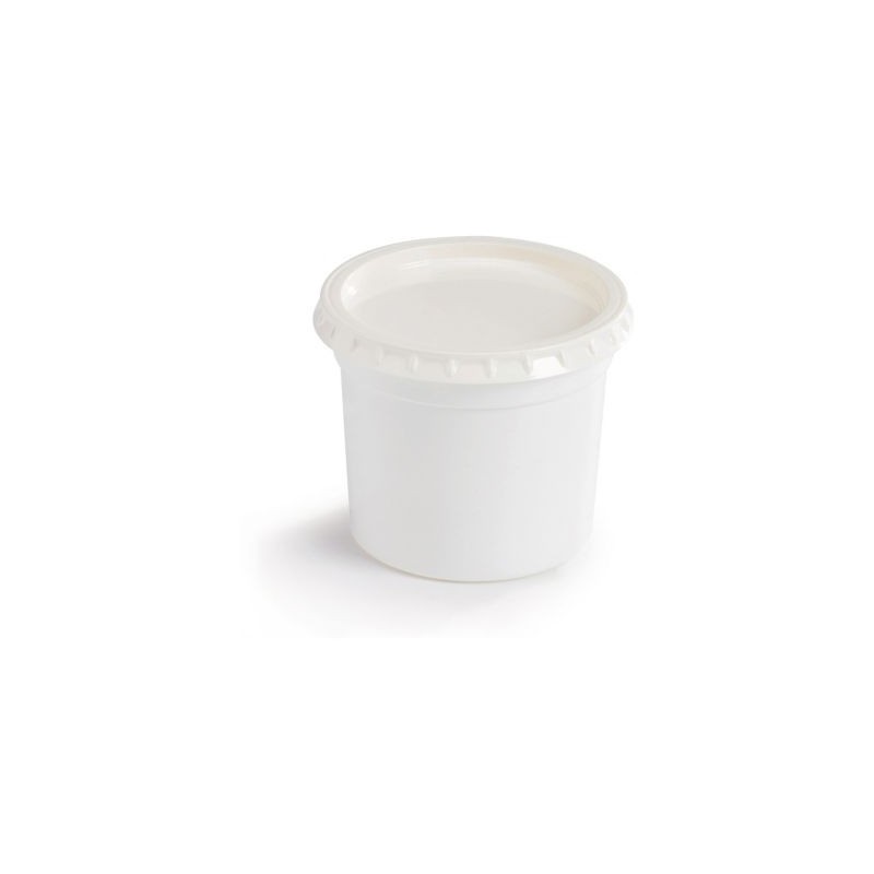 Pot à crème blanc 100 cc - Paquet de 1200