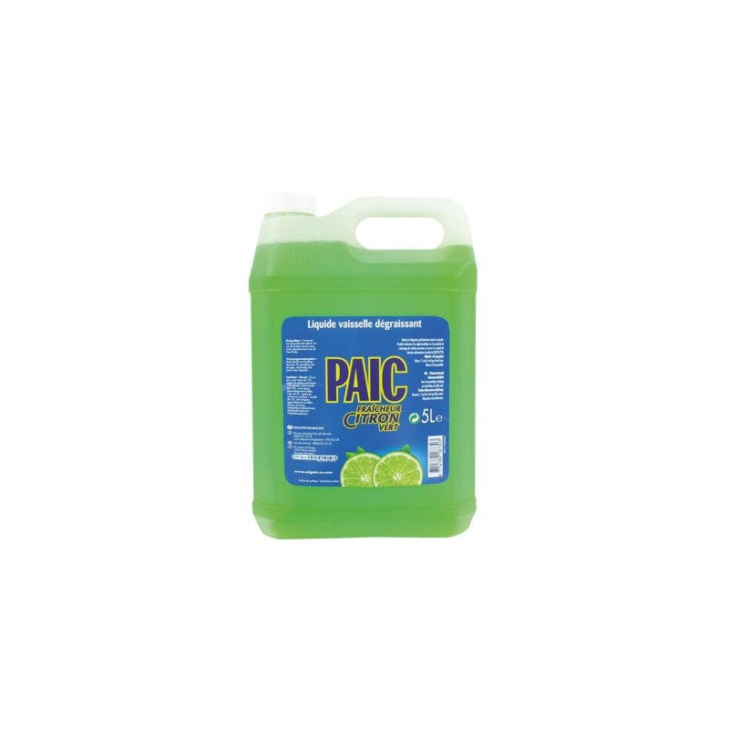 Liquide vaisselle bidon de 5 litres concentré PAIC