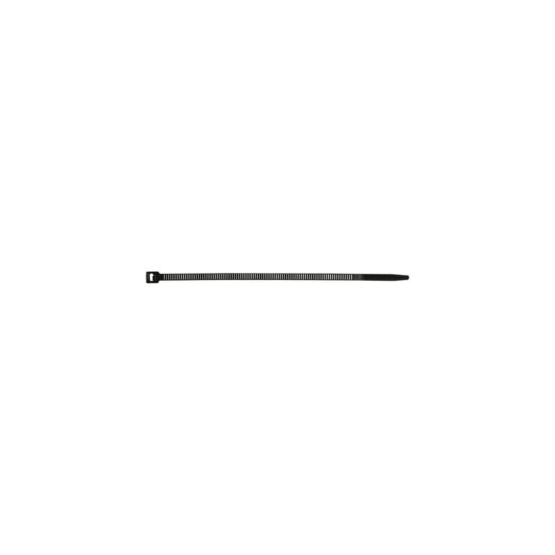 Lien autobloquant large pour charges lourdes à usage unique noir 7,6x240 mm - Paquet de 100