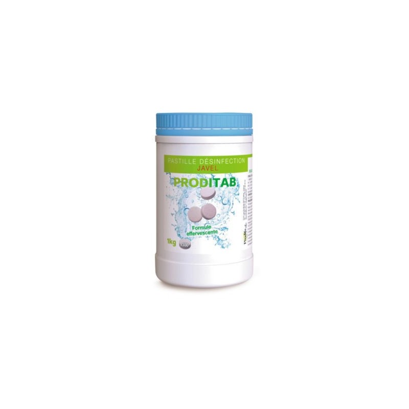 Pastille javel 1 kg - Paquet de 300