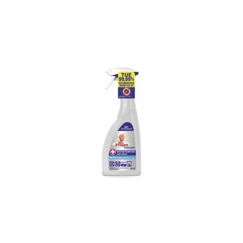 Détergent multisurfaces antibactérien Mr PROPRE 750 ml - Lot de 2