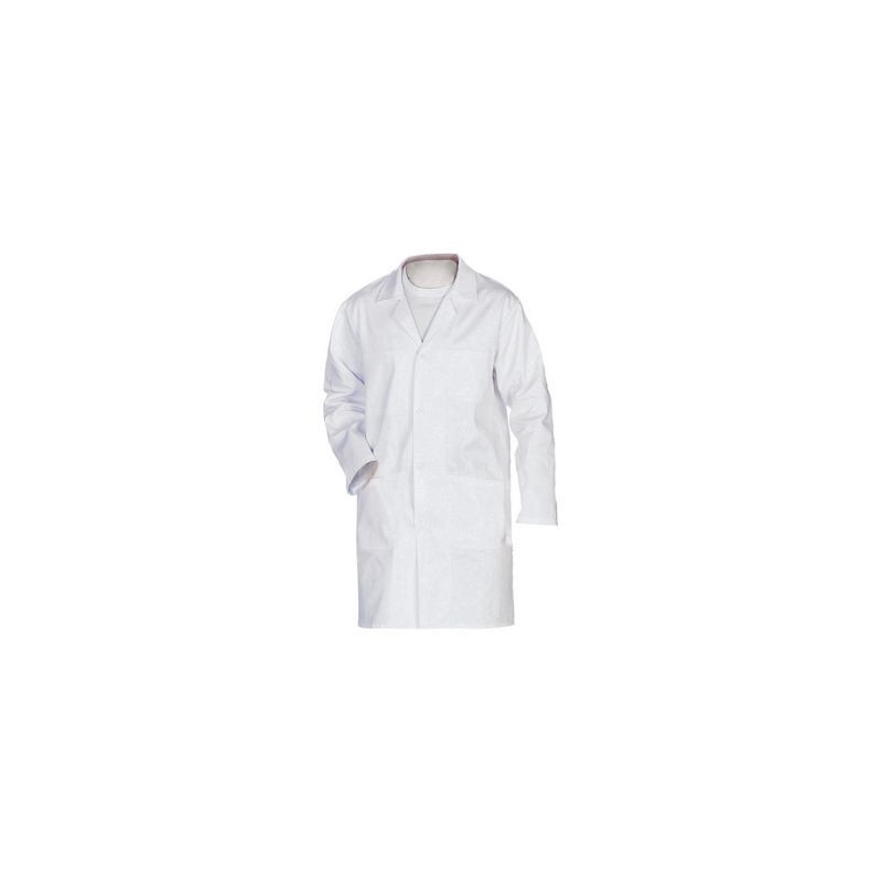 Blouse homme blanche coton spéciale école T40/42