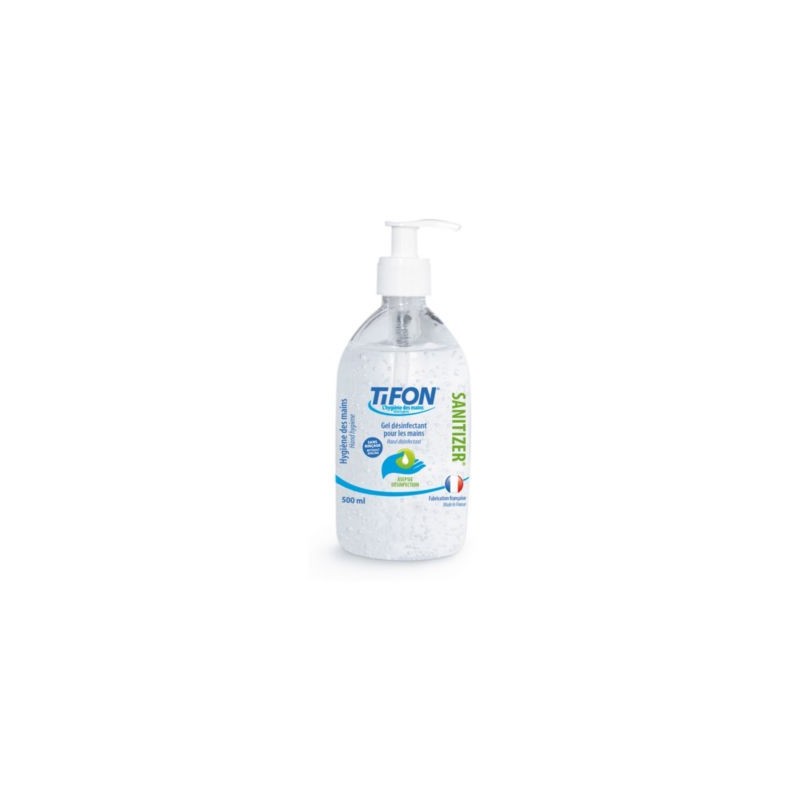 Gel hydroalcoolique Tifon 500 ml   - Lot de 6