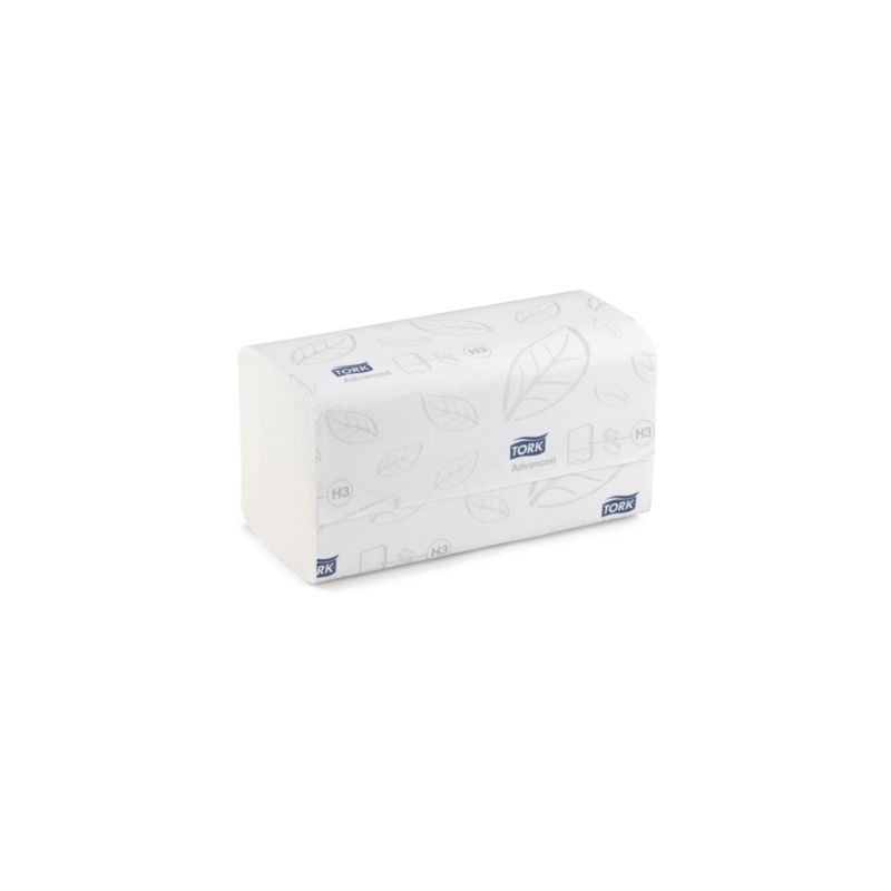 Essuie-mains Advanced H3 pliage enchevêtré TORK 25x23 cm