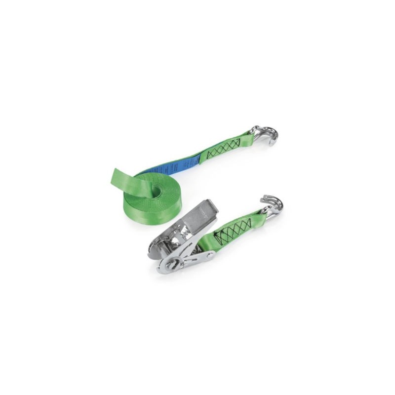Sangle d'arrimage 400 kg 5 m en 1 partie - Lot de 2