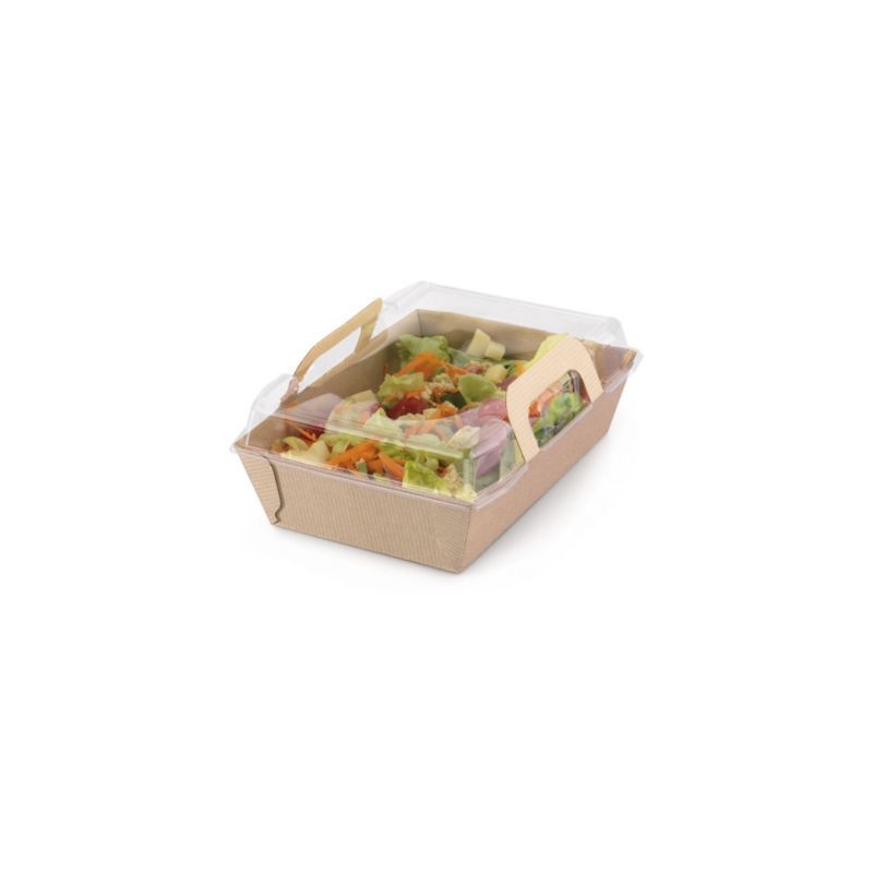 Panier salade carton 750 cc - Paquet de 100
