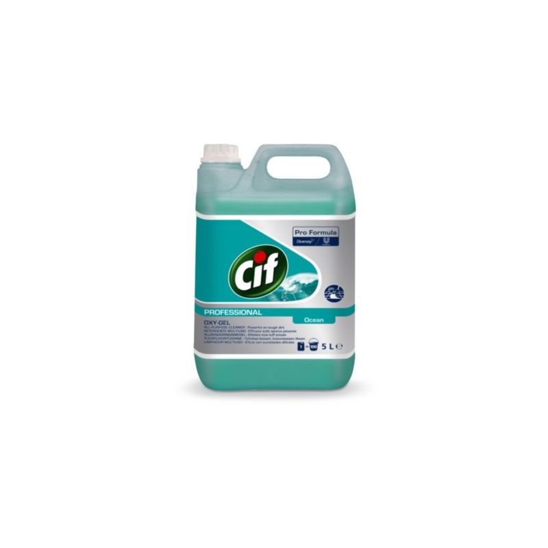 Nettoyant surodorant Cif Oxygel océan 5 L