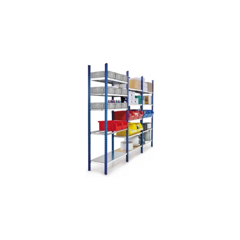 Rayonnage Prospace+ lot de 2 tablettes supplémentaires 60x124 cm - Paquet de 2