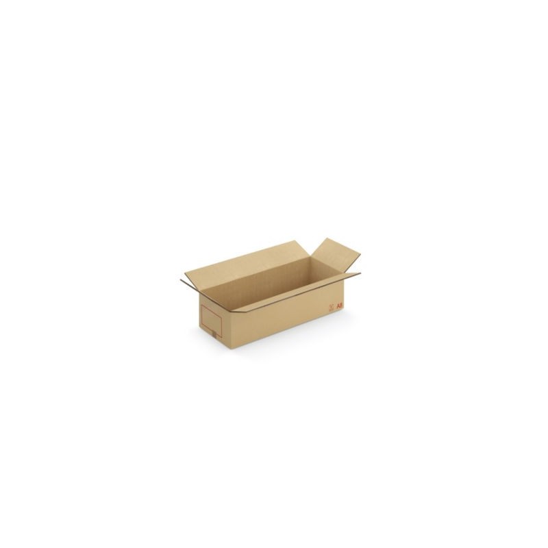 Caisse carton Galia A08 double cannelure avec rabats 100x40x30 cm - Lot de 5