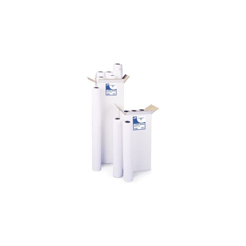 Rouleau papier pour traceurs CLAIREFONTAINE 80 g / m² 91,4 cm x 91 m - Lot de 3