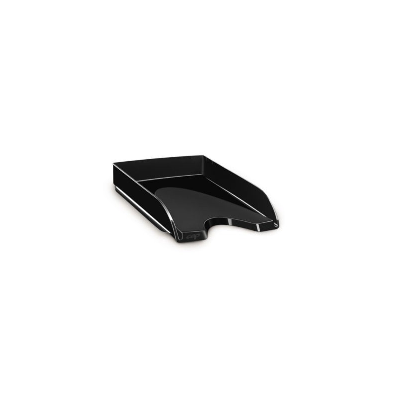 Corbeille à courrier CEP noir - Lot de 10