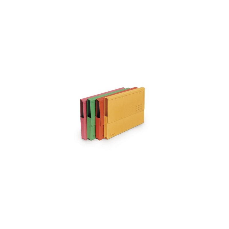 Chemise porte-documents EXACOMPTA couleurs assorties - Paquet de 10