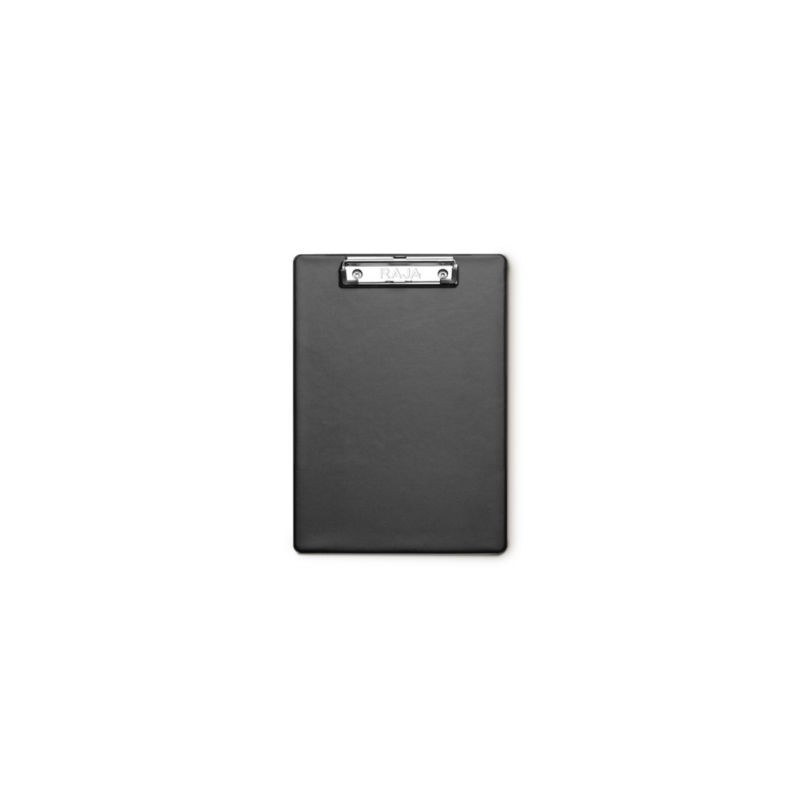 Porte-bloc RAJA sans rabat noir 100 feuilles 21 x 32 cm