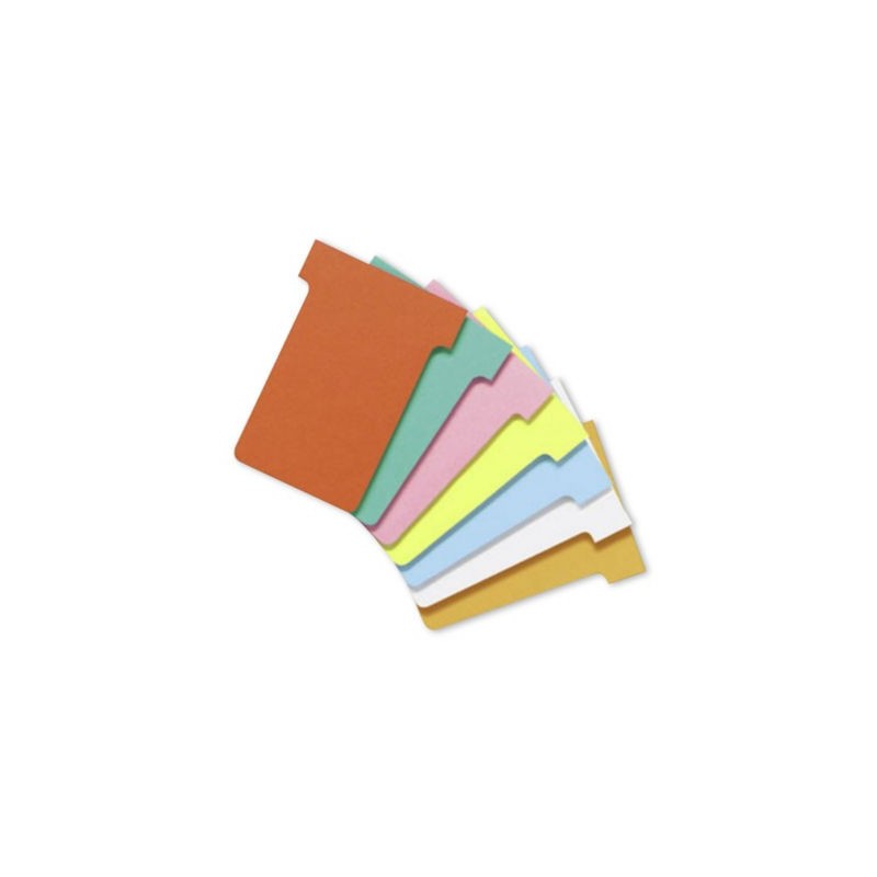 Fiche T2 orange - Paquet de 100