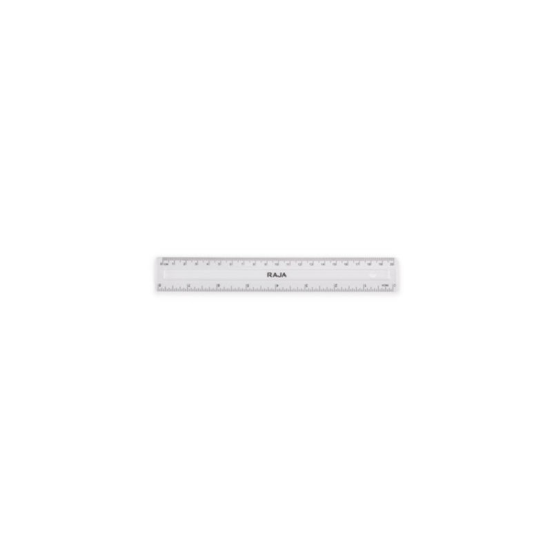 Règle plastique RAJA 20 cm - Lot de 2