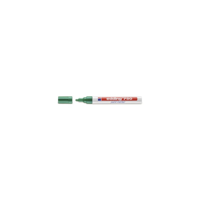 Marqueur peinture pointe conique EDDING vert - Lot de 10