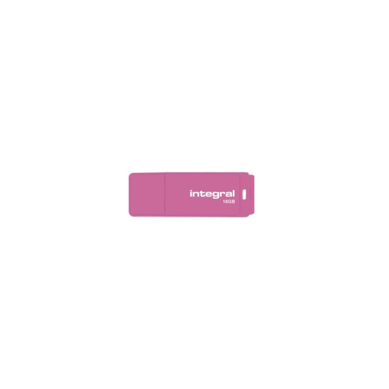 Clé USB 2.0 Neon INTEGRAL 16 GB rose