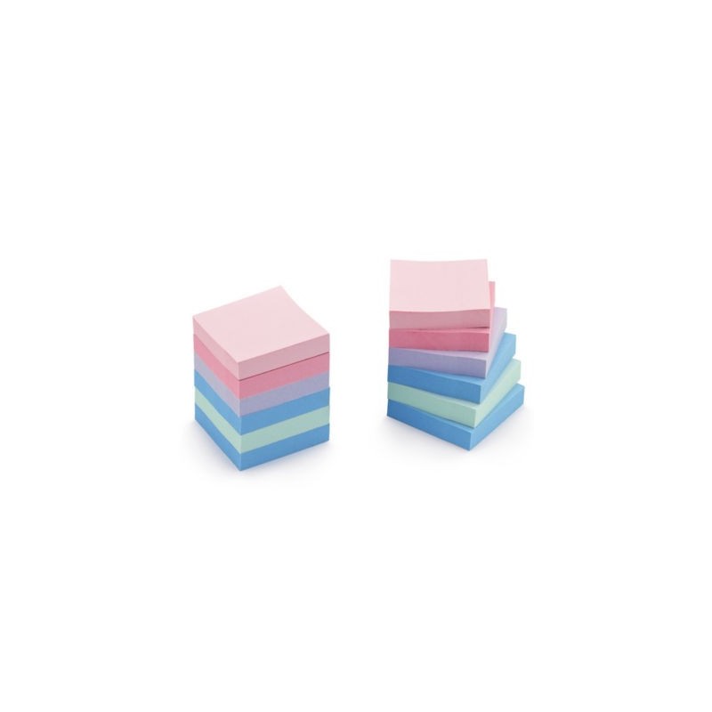 Notes Super Sticky Soulful Post-it® 48 x 48 mm - Lot de 12
