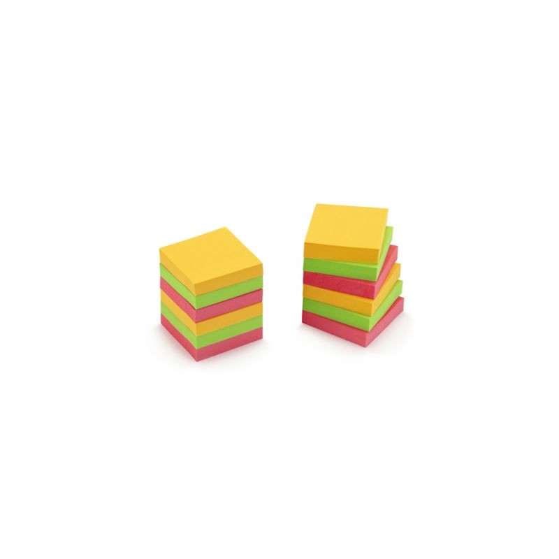Notes Super Sticky Carnival Post-it® 76 x 127 mm - Lot de 6