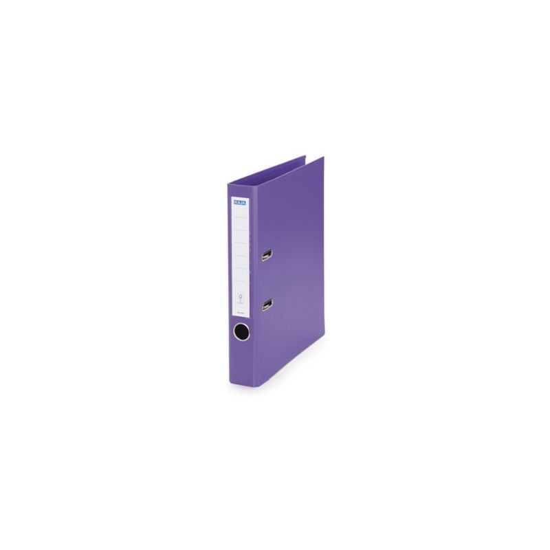 Classeur à levier RAJA dos 5 cm lilas - Lot de 10