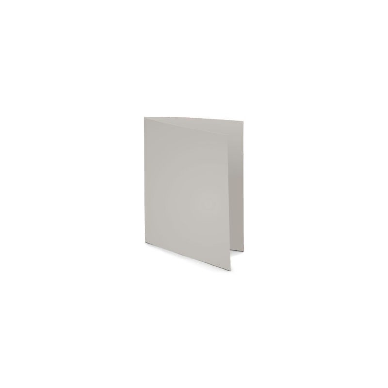 Chemise couleur pastel RAJA 24 x 32 cm gris 220 g/m² paquet de 100 - Paquet de 100