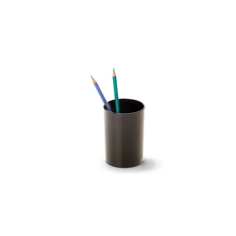 Pot à crayons recyclé RAJA noir - Lot de 2