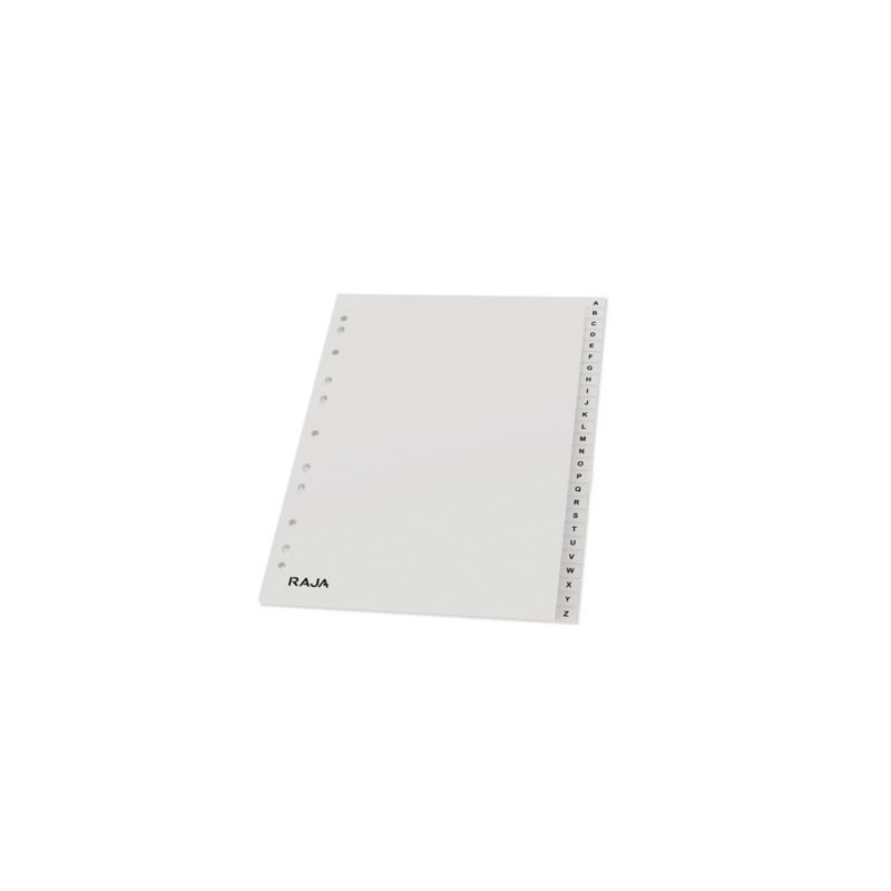 Intercalaire spécifique RAJA alphabétique 26 touches - Lot de 2